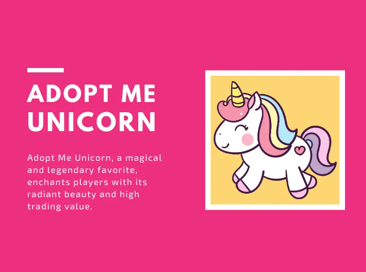 Adopt Me Unicorn